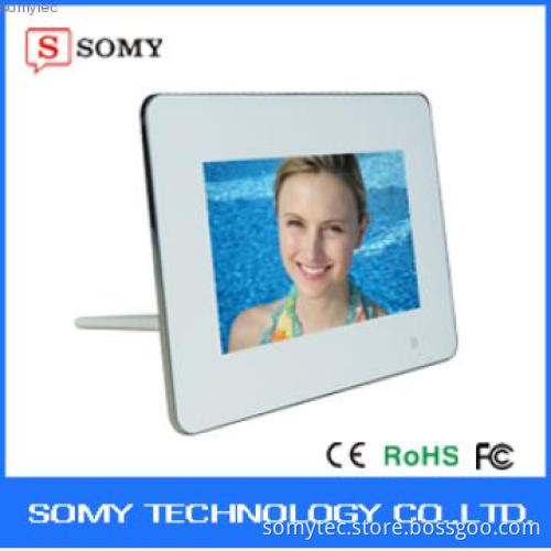 7 Inch basic Function wholesale high Resolution Digital Photo Frame